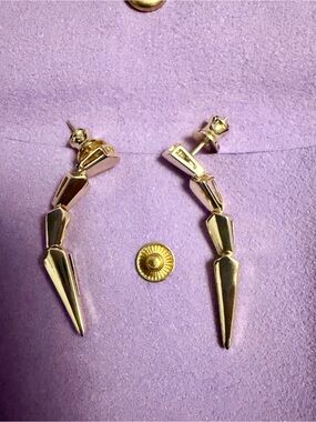 Melinda Maria Serpent Drop Earrings - Women Jewelry